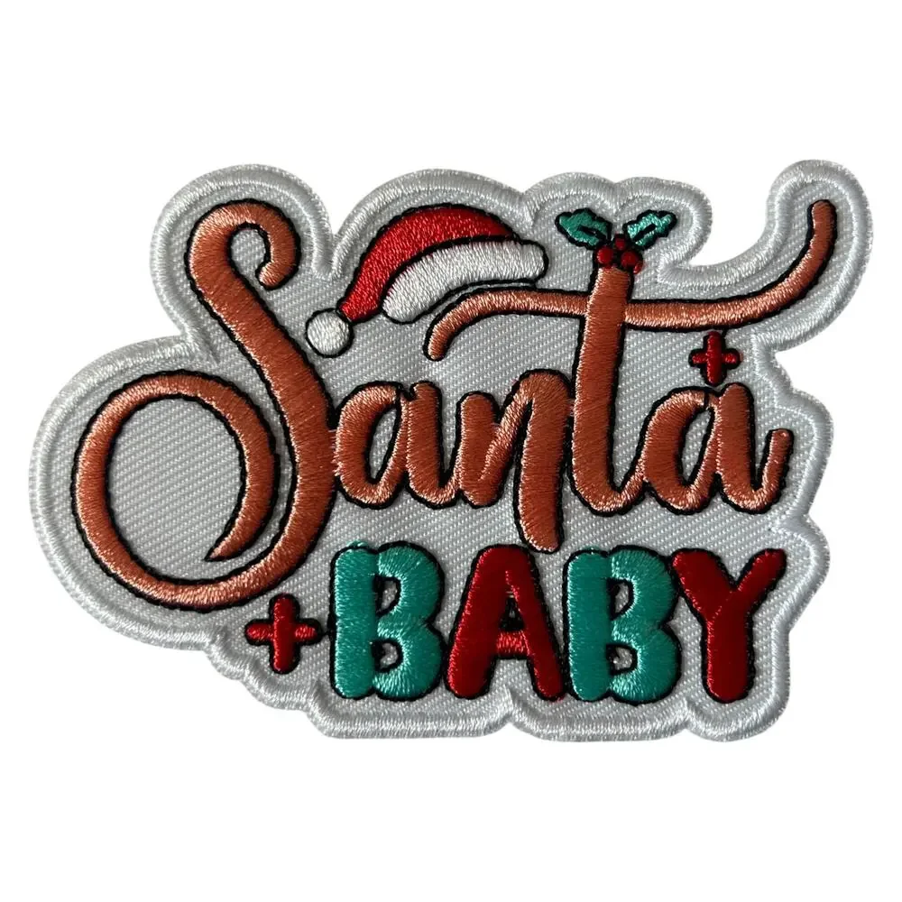 Santa Baby Iron On Patch